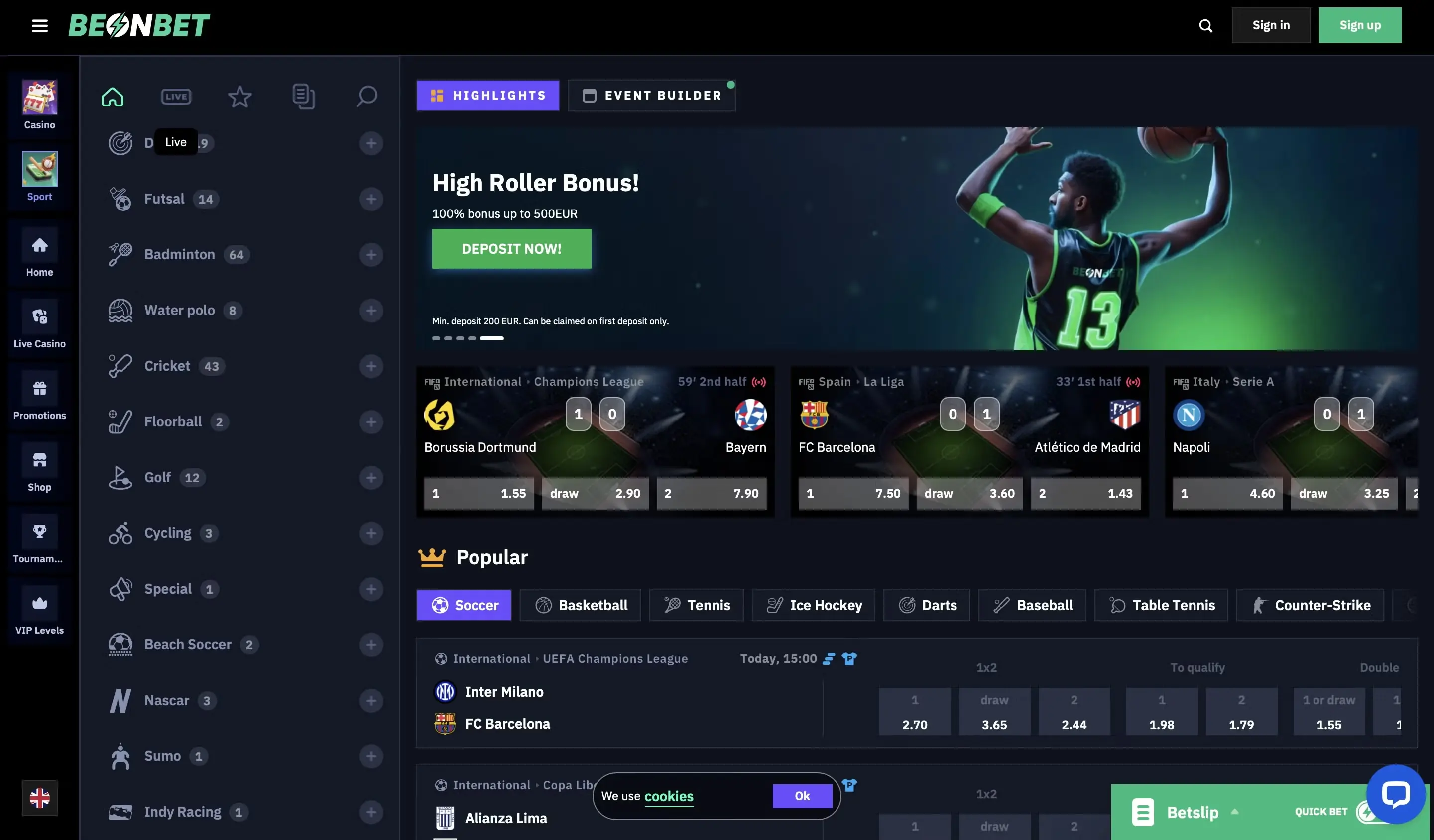 Beleef BeonBet Casino image 1